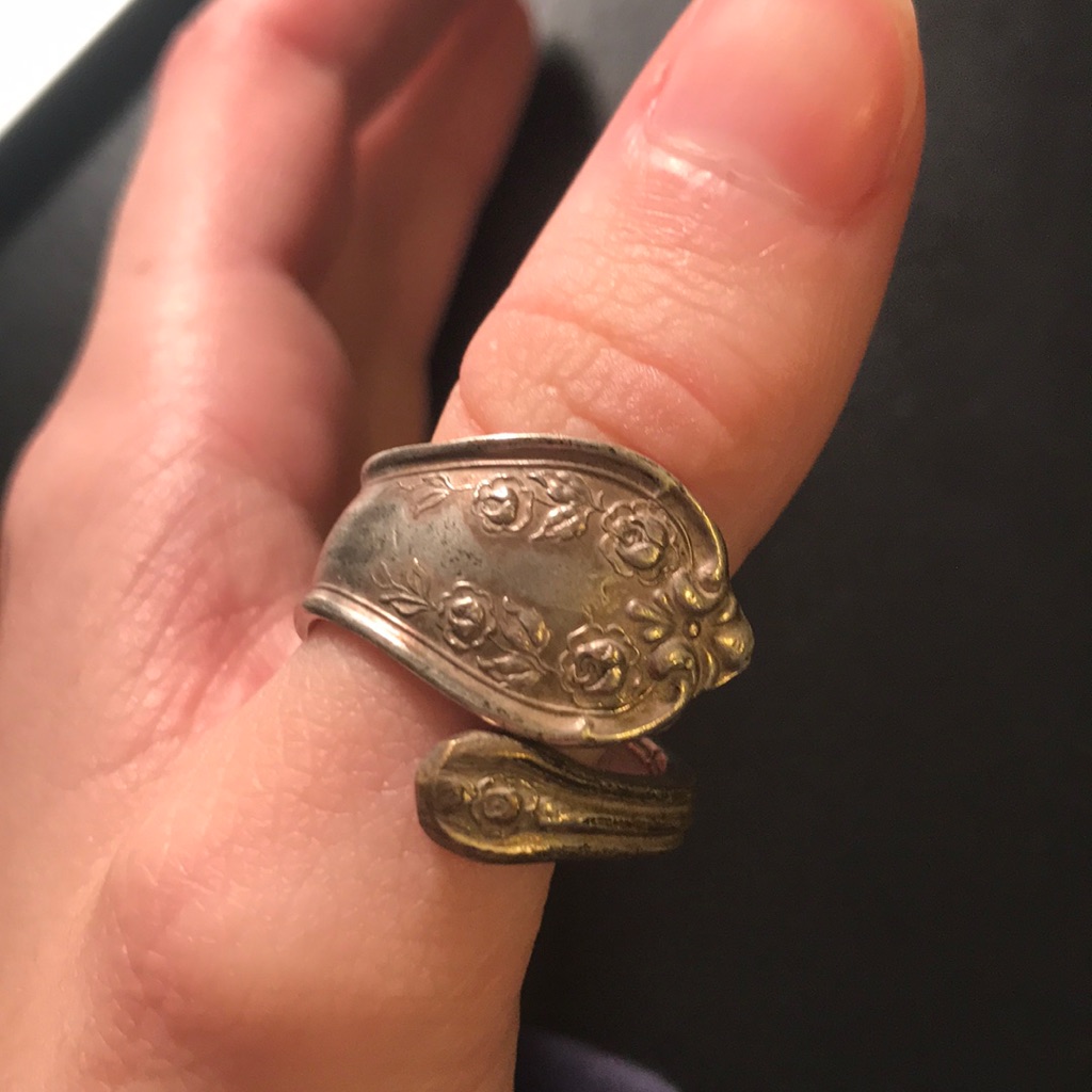 Antique Spoon Ring